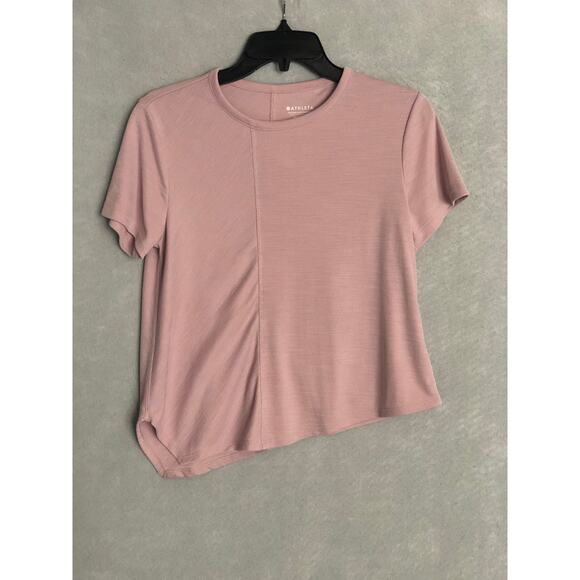 Athleta Women's XS Relaxed Tee  in Mauve - Picture 1 of 7